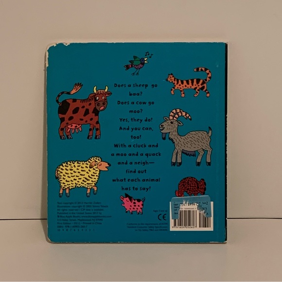 🦆 4/$25 QUACK LIKE A DUCK! BY SIMMS TABACK CHILDRENS PICTURE BOOK - USED 🦆 - Picture 3 of 7